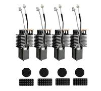 Fafeicy Kit Hotend de Alto Flujo de 0,4 Mm para Impresora 3D Snapmaker U1, Calentador Cerámico de 48 W, Compatible con 300 °C