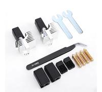 Fafeicy Kit Hotend de Cerámica con Boquillas Bimetálicas para Cabezales Extrusores de Impresora 3D de 0,2 Mm y 0,4 Mm Compatible con Varios Filamentos