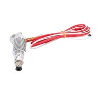 Fafeicy Kit Hotend de Extrusora de Impresora 3D, Latón de Aleación de Aluminio con Boquilla de 0,4 Mm, Rendimiento Mejorado para Impresoras 3D Compatibles con V6