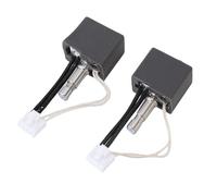 Fafeicy Kit Hotend para Impresora 3D de 2 Piezas, Boquilla de Latón de 0,4 Mm, de Alto Flujo con Cartucho Calefactor, Termistor, Calcetín de Silicona, para Impresoras 3D S1 Combo ACE