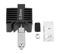 Fafeicy Kit Hotend para Impresora 3D, Extremo Caliente de Calentador Cerámico para Laboratorio P1S, con Boquilla Integrada y Calentador Cerámico de 60 W para Calentamiento Rápido hasta (0,8 mm)