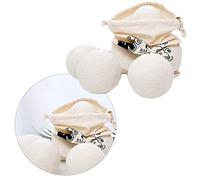 Fafeicy Las Bolas de Lana para Lavar la Ropa, Acortan el Tiempo de Secado, Suavizan Las Telas Esponjosas, No Se Enredan y Mantienen Alejado el Pelo de mascotas.