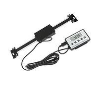 Fafeicy Lectura Digital DRO Pantalla LCD Medidor Fresadora Torno Escala Lineal, para Máquinas de Carpintería y Metalurgia, Medida Escala de 0-150 Mm, Amplia Aplicación con Imán en la Parte Posterior