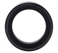 Fafeicy Lente Objetivo de Microscopio 0.5X WD165 165 Mm Distancia de Trabajo Rosca M48 para Microscopio de Laboratorio con Vidrio óptico de Aleación de Aluminio