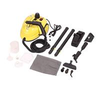 Fafeicy Limpiador a Doméstico de 2000 W, Alta Temperatura, 320 ℉, Presión de 5 Bar, Capacidad de 2 L, Máquina de Limpieza a Multiusos con Herramienta para Quitar Papel Tapiz, (Enchufe europeo