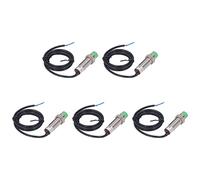 Fafeicy LJ18A3-8-Z/DX Interruptor de Sensor de Proximidad Inductivo NC Normalmente Cerrado de 2 Cables Detección de 8 Mm 10-36VDC 200mA IP65 con Indicador LED para Control de