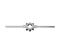 Fafeicy Llave de Matriz Redonda de Matriz de Rosca Redonda de de Acero de Aleación Porta Llave Apertura Ajustable con Moleteado Antideslizante para Macho de Roscar Escariador