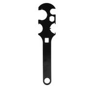 Fafeicy Llave Inglesa de Bloqueo, Herramienta Multifunción de Acero Al Carbono, Reparación de Automóviles, Mantenimiento de Equipos, Uso Doméstico, Tuerca Almenada de 11,5 Pulgadas,