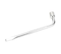 Fafeicy Llave para Neumáticos de Camión Tipo L, Herramienta de Reparación de Automóviles de Acero 45 para de Neumáticos, Llave de Tubo Duradera de 19mm para una Fácil Extracción de (19mm)