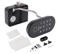 Fafeicy Localización de Contraseña de Gabinete Aleación de Zinc Segura Cajón de Teclado Digital Seguro con Copia de Seguridad USB para Gabinetes de Madera de Oficina en Casa