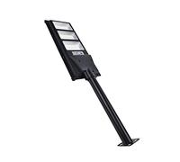 Fafeicy Luces de Seguridad Solares ABS LED Luz de Calle Solar 500W 840LED Sensor de Movimiento Temporizador Remoto IP65 4F a 122F para Iluminación de Entrada Cuadrada de Jardín