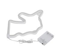 Fafeicy Luz de Neón LED Luces Artísticas para Decoración de Paredes con Pilas para Dormitorio, Sala de Estar, Fiesta de Bodas, ABS PVC, 21,5x20x1,7 Cm, Iluminación Cálida (multicolor)