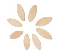 Fafeicy Madera Unión Al Tamaño de la Galleta, 100 Piezas de Galletas de Madera de Haya Sólido, Placas de Acoplamiento de Carpintería 47x15x4mm para Muebles de Bricolaje y Fabricación de (20#)