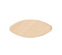 Fafeicy Madera Unión Al Tamaño de la Galleta, 100 Piezas de Galletas de Madera de Haya Sólido, Placas de Acoplamiento de Carpintería 47x15x4mm para Muebles de Bricolaje y Fabricación de (10#)