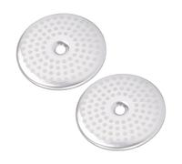 Fafeicy Mampara de Ducha para Máquina de café de 57 Mm, Red de Filtro de Cabezal de Preparación de Acero Inoxidable, 2 Piezas, Dispersión Uniforme de Agua, Ajuste a Prueba de Fugas para Uso