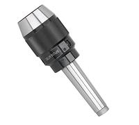 Fafeicy Mandril Integral de Vástago Recto, Portapinzas para Máquina | Sujeción de trabajo con bloqueo automático sin llave, capacidad de sujeción de 1-13 mm, estructura de acero 40Cr tratado