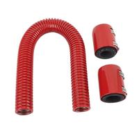 Fafeicy Manguera Snard con Abrazadera, Resistente a la Erosión, un Conjunto de Mangueras de Enfriamiento de Enfriamiento de de 24 -cal (rojo)