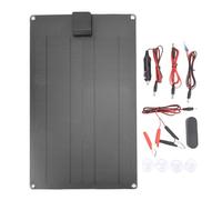 Fafeicy Mantenedor del de Cargador de Batería de Panel Solar de 30 W con Controlador de Carga Inteligente Mejorado para Batería de 12 V para Coche, Barco, RV, Motocicleta