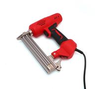 Fafeicy Máquina Clavadora Eléctrica, Grapadora Recta con Motor de Cobre de 2600W F30 para Clavadora Brad, Carpintería con Marco de Madera, 220V (Clavos rectos F30)
