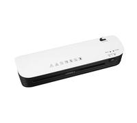 Fafeicy Máquina Laminadora A4 con Cortador Integrado, Laminado en Frío y | 260W Precalentamiento Rápido 2-3 Min, 280mm/min Velocidad, Sellado Sin Ruido, para Láminas de 3-5 , Hogar Escuela Oficina