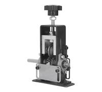Fafeicy Máquina Pelacables Automática con Manivela y Motor, Marco Ajustable en Forma de V para Reciclaje de Cobre