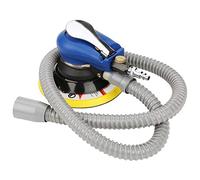 Fafeicy Máquina Pulidora Neumática, Pulidora de Aire de 5 Pulgadas con Tubo de Vacío para Muebles de Madera Metálica, Herramienta de Bricolaje de Alta Velocidad de 10000 Rpm con Bolsa de (5 pulgadas