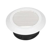 Fafeicy Material Pp Diseño Liviano Ventilación de Aire Redonda Estable y Flexible, Fácil Instalación para Tuberías de Cocina, Inodoro, Baño, etc. (Fafeicyqbleamsdot-12)