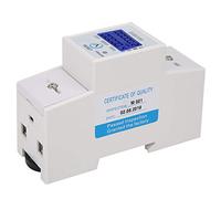 Fafeicy Medidor de Energía Eléctrica con Pantalla Digital DDS015M, Medidor de Vatios-hora Monofásico LCD, 230 V para Monitoreo de Energía Doméstico y Temporal