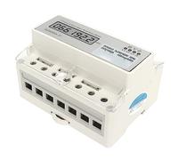 Fafeicy Medidor de Energía, Pantalla LCD Trifásico de 4 Cables con Función de Memoria y Material Retardante de Llama para Monitoreo de Energía en Aplicaciones Industriales