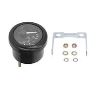 Fafeicy Medidor de Temperatura de Aceite 52mm Rango 50-150℃ ABS Impermeable para Motor Diésel Marino, con Anillo de Montaje Giratorio, para Monitoreo de Refrigerante (12V)
