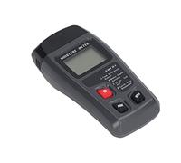 Fafeicy Medidor Probador de Madera, Detector de Humedad con Pantalla LCD para Madera y Cartón, Diseño Portátil con Medición Precisa para Uso Doméstico o Industrial