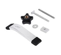 Fafeicy Metal Rapid Acting Hold Hold Splak Set Woodworking Tool para la Ranura de Pista T (Un conjunto de placas apremiantes)