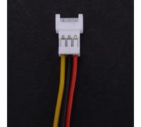 Fafeicy Micro JST 1.25 Mm 2 Pin 3 Pin 3 Cables Enchufe de Conector de Hembra Cables Disipación de Calor de Conductividad Eléctrica Placa de (3pin Set masculino y femenino)