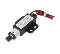Fafeicy Mini Actuador Lineal Eléctrico DC24V, ConstruccióN de Aluminio, de 10 Mm, Empuje de 20 N para Sistemas de Automatización y Uso Doméstico