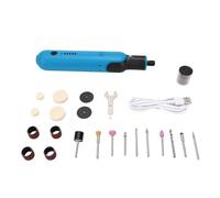 Fafeicy Mini Bolígrafo Pulidor, Herramienta Rotativa Inalámbrica, 5 Velocidades, 25000RPM, Amoladora Ligera para Manualidades y Pulido de Uñas de Perro
