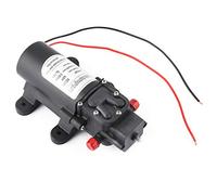 Fafeicy Mini Bomba de Agua Eléctrica de 24 V, Bomba de Diafragma de 60 W, 5 L por Minuto con Succión de 1,5 M para Pulverizar Máquinas de Llenado, Humidificadores, Transferencia de Agua Compacta a