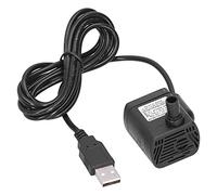 Fafeicy Mini Bomba Sumergible Ultrasilenciosa, Material ABS, Flujo Máximo de 200 L/h, Ideal para Filtración de Acuarios y Riego de Jardines