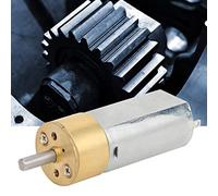 Fafeicy Mini Motor Planetario de Caja de Cambios DC12V, Motor de Reducción de Velocidad Micro Totalmente de Latón, Caja de Cambios de Alto par para Robots, Operación de bajo Ruido de 400 RPM (600RPM)