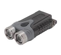 Fafeicy Mini Potente Linterna de Llavero, Aluminio ABS, Luz Portátil de Alto Brillo con 7 Modos, Ideal para Acampar y Actividades Al Aire Libre