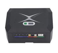 Fafeicy Mini Ups de Fuente de Alimentación Portátil de 120 -W para Cámaras de Enrutador Tamaño Compacto de Teléfonos Inteligentes (Enchufe de la UE)