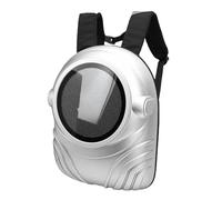 Fafeicy Mochila LED con Pantalla a Color Programable de 64x64 Bolsa Rígida Impermeable de Gran Capacidad para Andar en Motocicleta, Andar en Bicicleta y Viajar 17,24 X 13,5 X 5,04