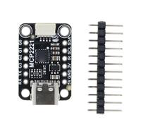 Fafeicy Módulo Convertidor USB a GPIO con ADC I2C y Interfaz Tipo C Placa de Procesamiento de Señal de Controlador PWM para Sensor Stemma QT
