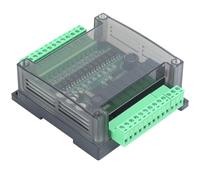 Fafeicy Módulo de Control Industrial del Controlador Lógico Programable PLC con Programación de Diagrama de Escalera para (con carcasa Agregar comunicación 485)