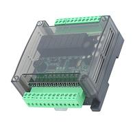 Fafeicy Módulo de Control Industrial del Controlador Lógico Programable PLC con Programación de Diagrama de Escalera para (Con Base Ninguno 485)