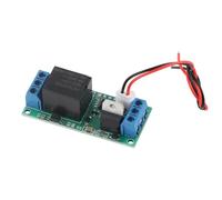 Fafeicy Módulo de Interruptor de Bloqueo Automático YYLOCK-1 Relé de Disparo de Alto Nivel 12V con Temporizador Ajustable para Adaptadores Seriales de Cable de Computadora (12V)