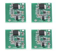 Fafeicy Módulo de Interruptor Táctil Capacitivo de 10 Piezas de 12 V con Luz Indicadora, Jog y Pestillo para Luz LED y Electrónica