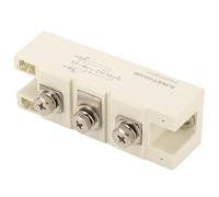 Fafeicy Módulo de Puente Rectificador 162A 1600V Tablero de Conversión de Corriente de Tiristor de 3 Terminales Blanco con Construcción Soldada para Fuente de Alimentación Control de