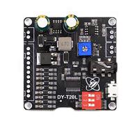 Fafeicy Módulo de Reproductor de Audio con Control por de 9 Canales Reproductor de MP3 Tablero de Disparo de Amplio Voltaje de 20 W 6-35 VCC con Unidad USB y Soporte para Tarjeta de