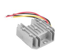 Fafeicy Módulo Elevador de 12 V a 48 V Convertidor de Potencia CC/CC Módulo Elevador de Voltaje con Carcasa de Aleación de Aluminio Protección IP67 para Energía Solar Audio para