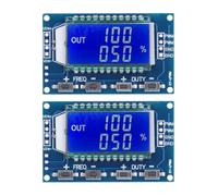 Fafeicy Módulo Generador de Señal, Módulo Ajustable de Ciclo de Trabajo de Frecuencia de Pulso PWM con Pantalla LCD para Control MCU de Onda Cuadrada y Rectangular